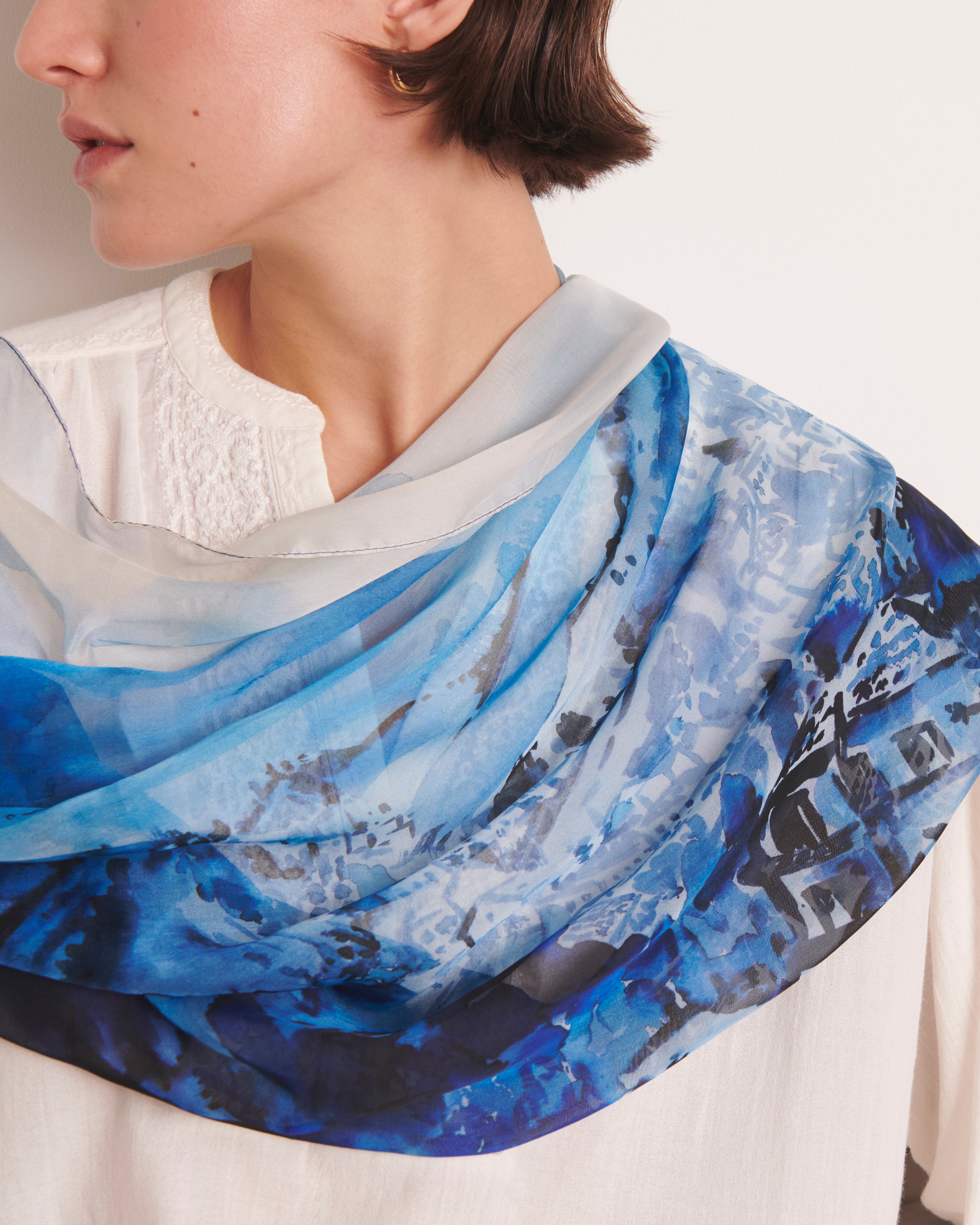 Etole bleue imprimée ETENDUE/13120/630