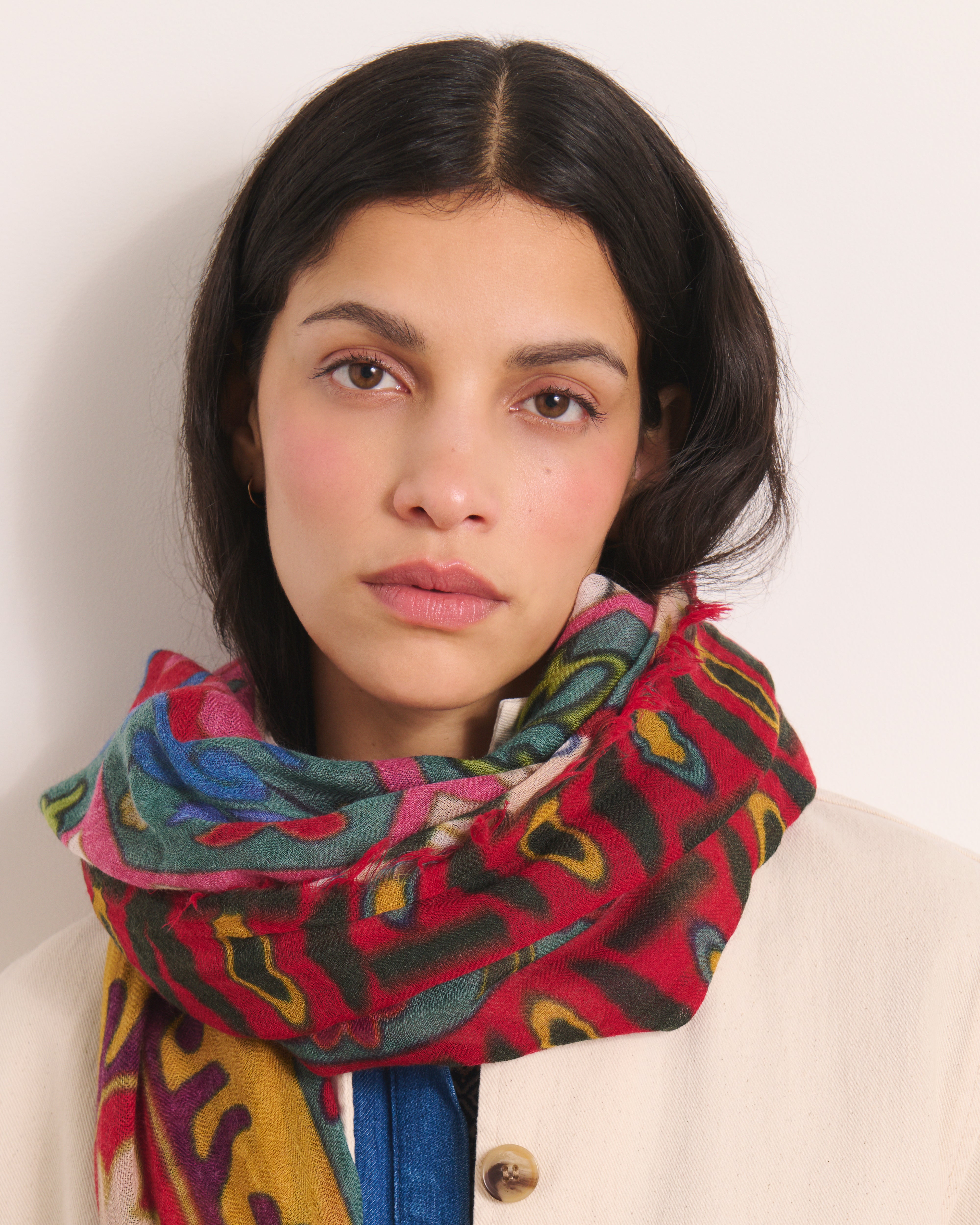 Echarpe imprimée EZIA/12320/630