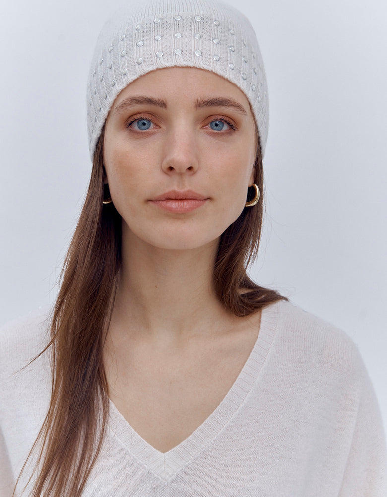 Wool and cashmere knit hat FAVORITE/86227/012