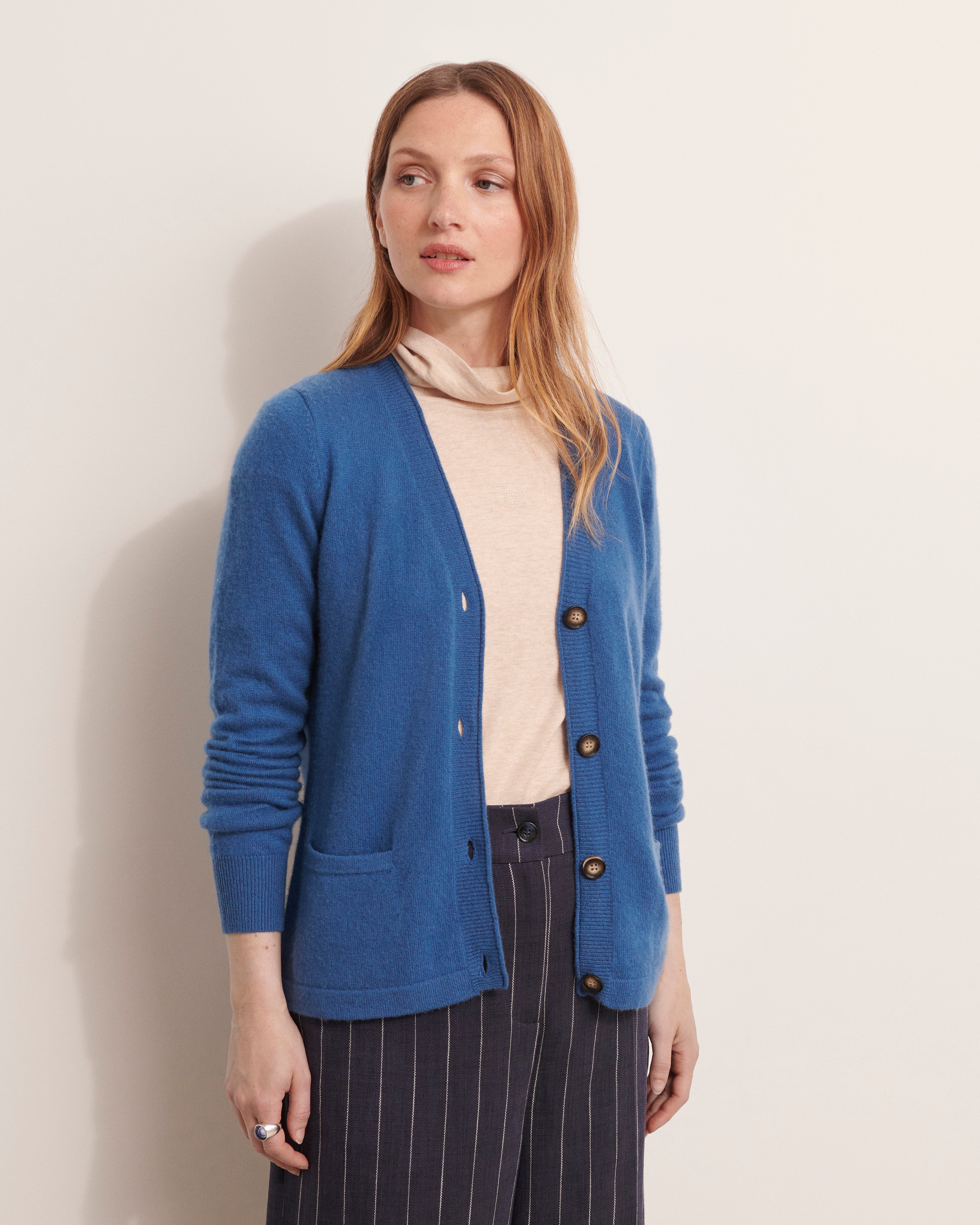 Gilet en maille cachemire GAELLE88/88219/277