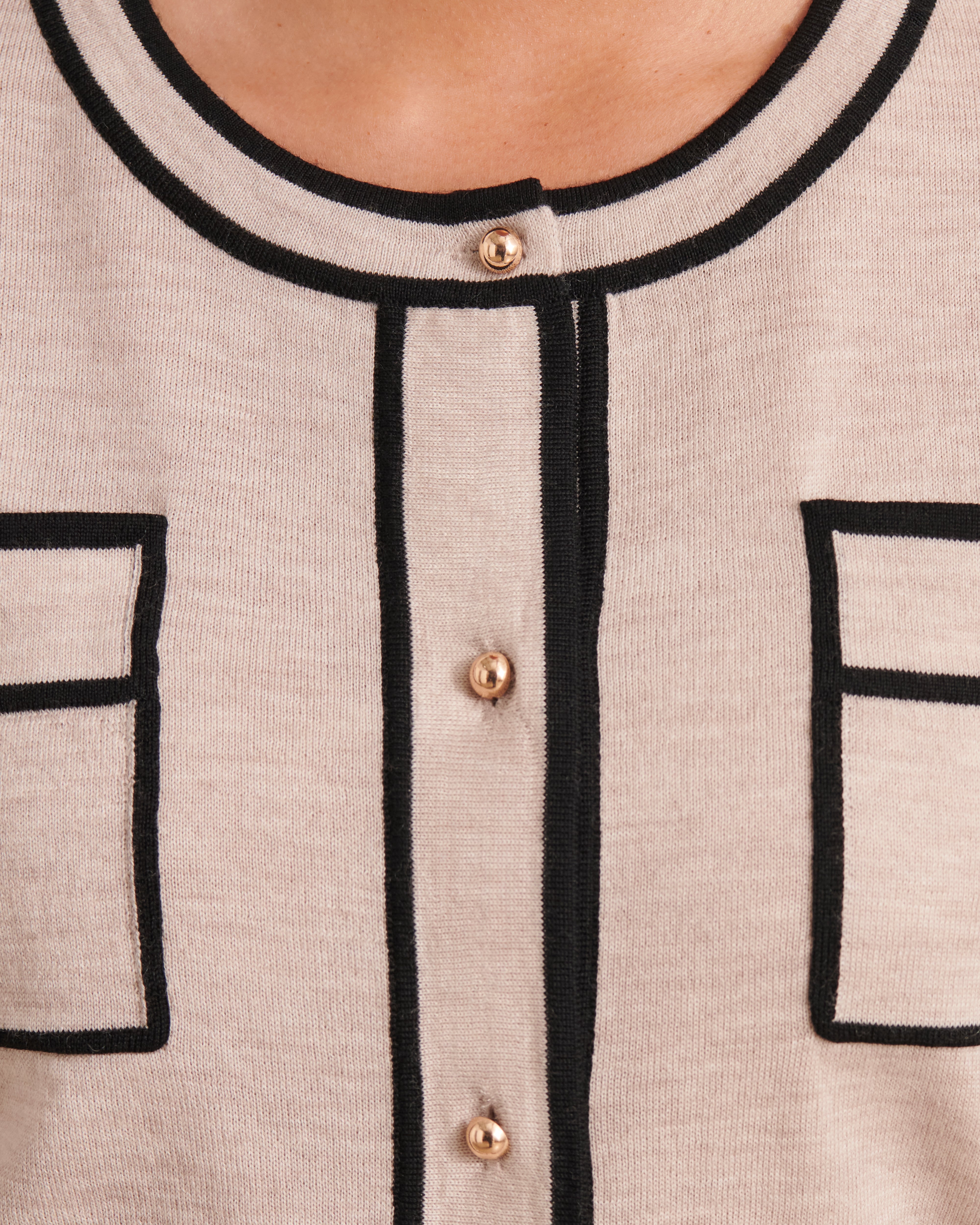 Gilet en maille GAROUBI/12149/781