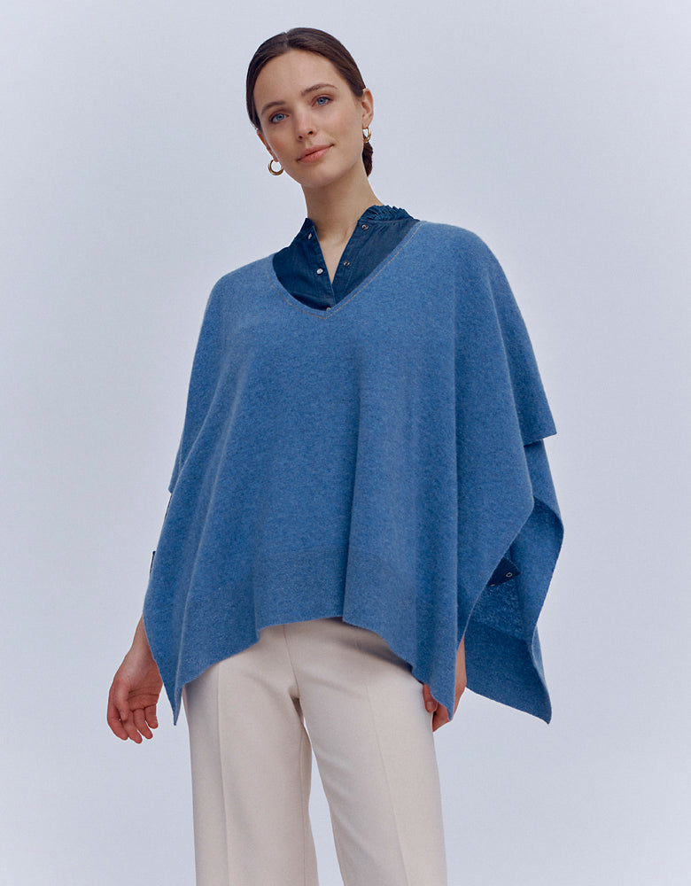 Cashmere cape GAZELLE/86105/301