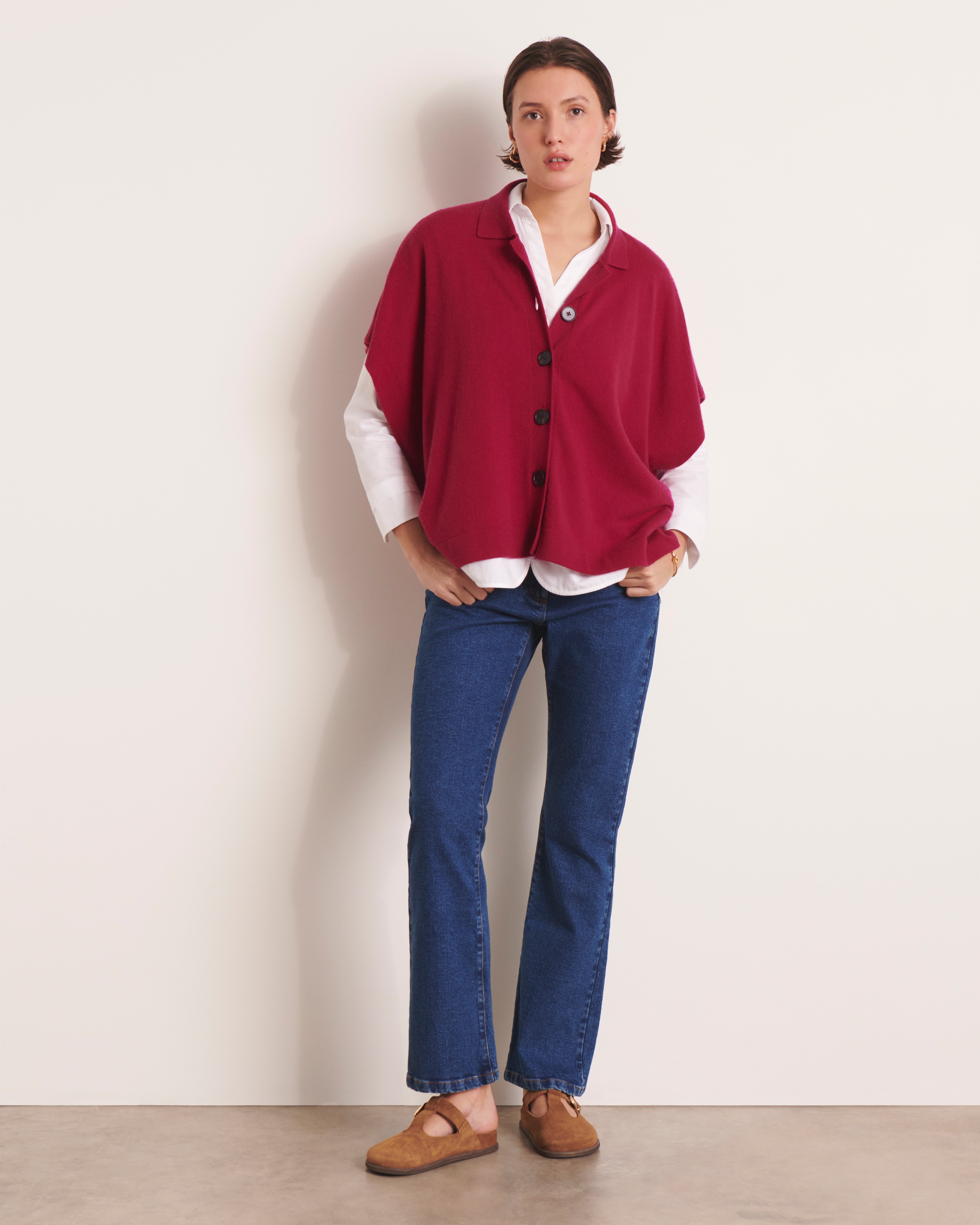 Cape boutonnée GAZOU/13081/102