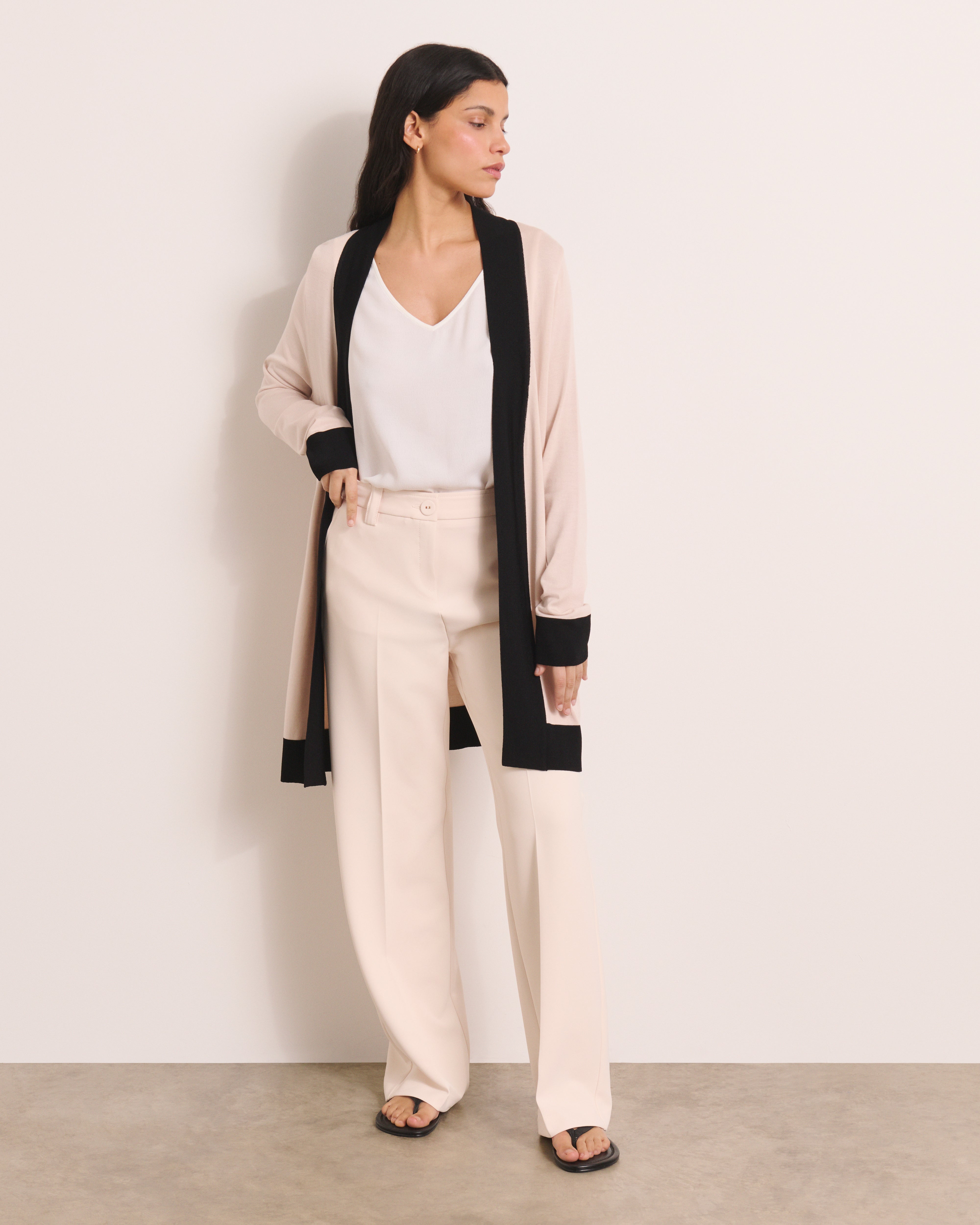 Gilet long bicolore GENESIS13/13022/781