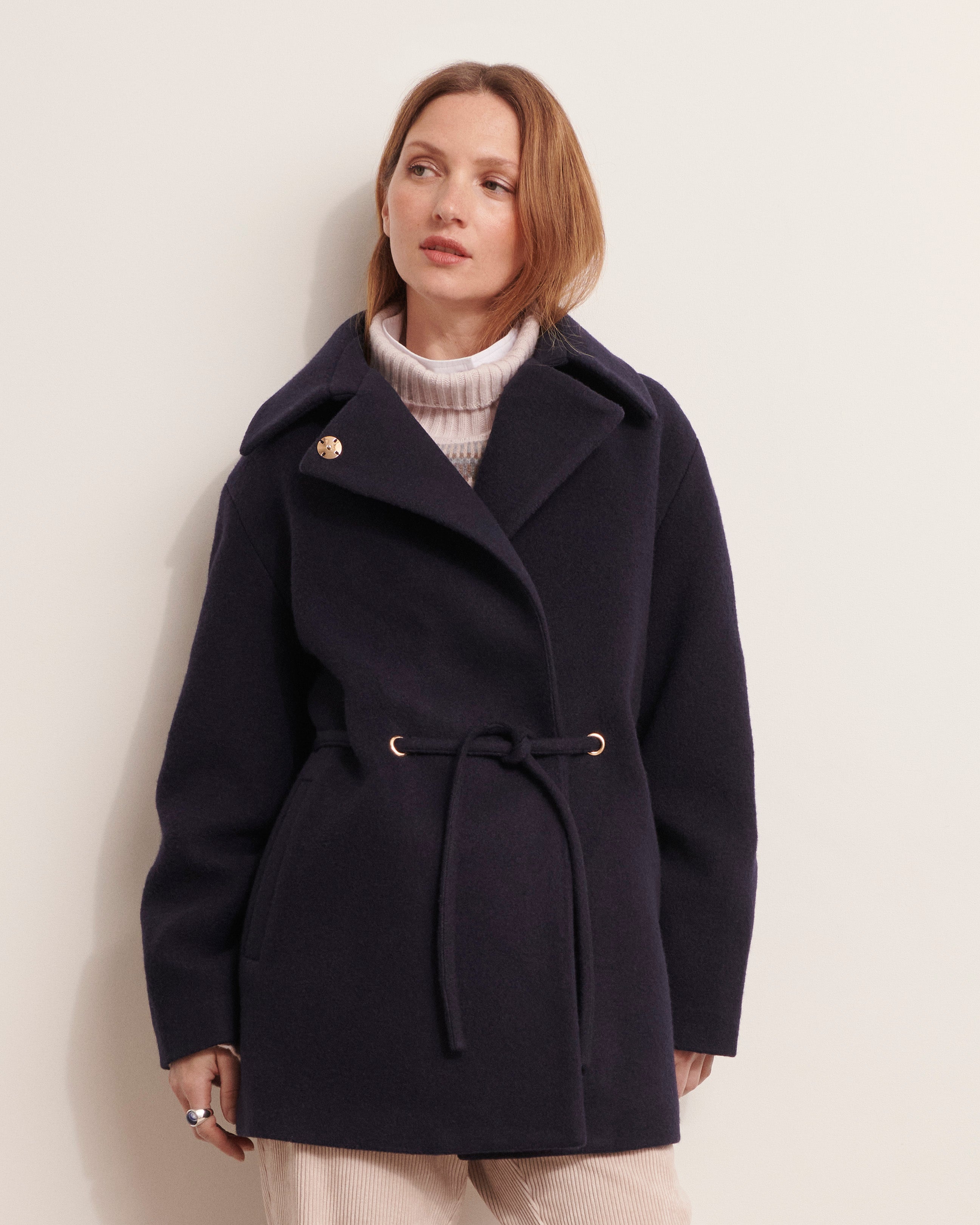 Manteau croisé MINOUCHE12/12236/317