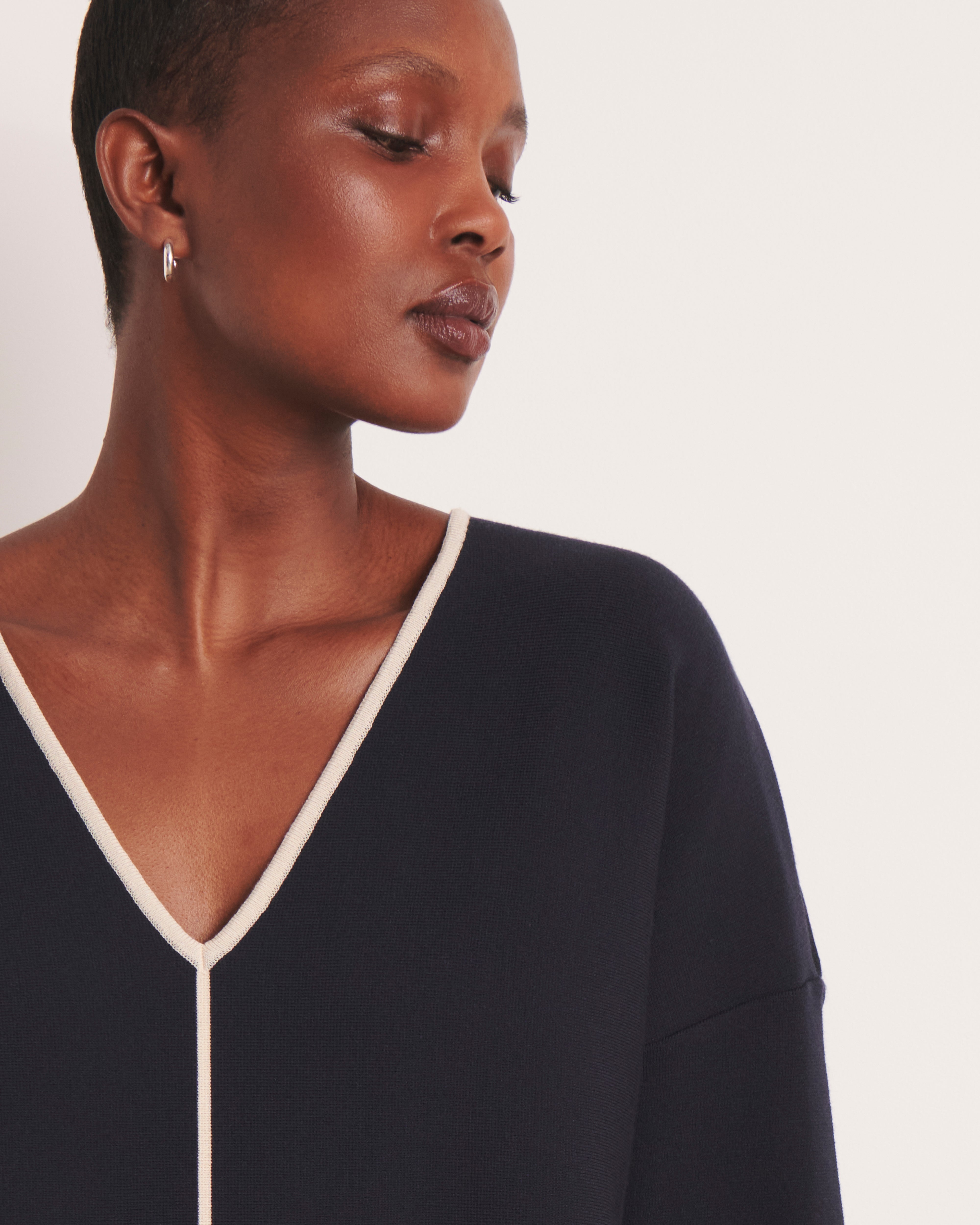 Robe en maille milano OLEXINE/13103/313