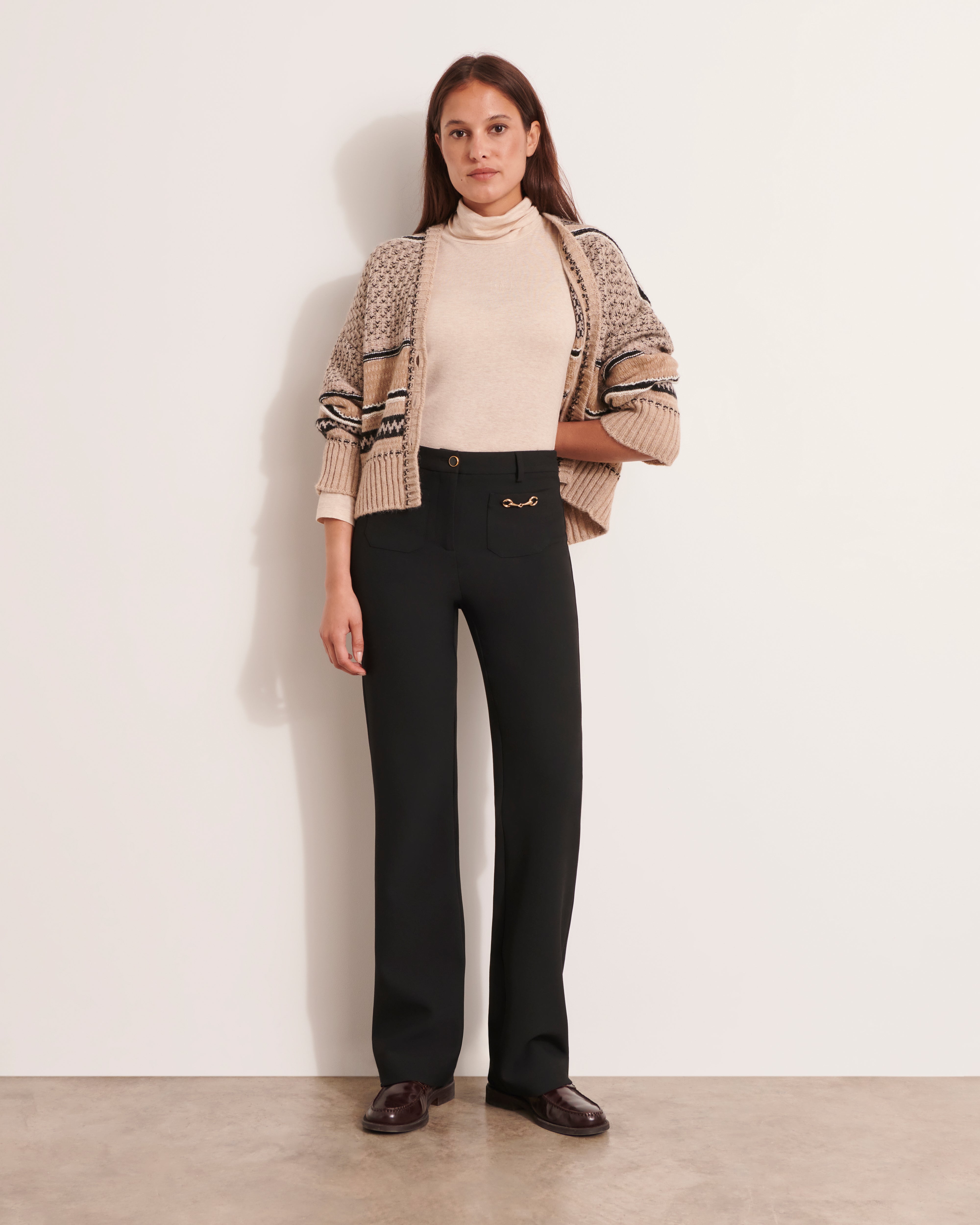 Pantalon droit PAULETTE/12080/500
