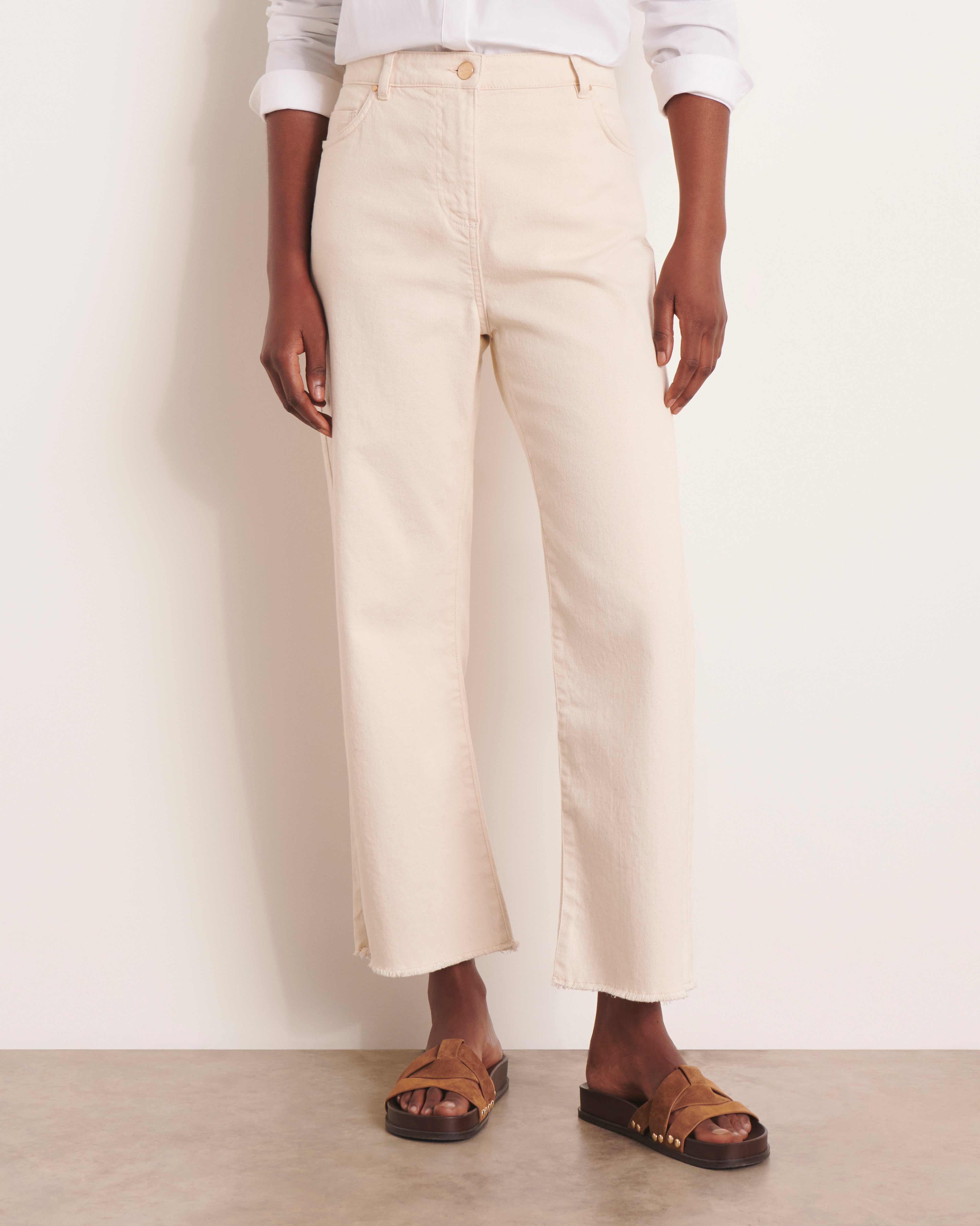 Jeans 7/8ème large PERRINE-ETE/13153/007