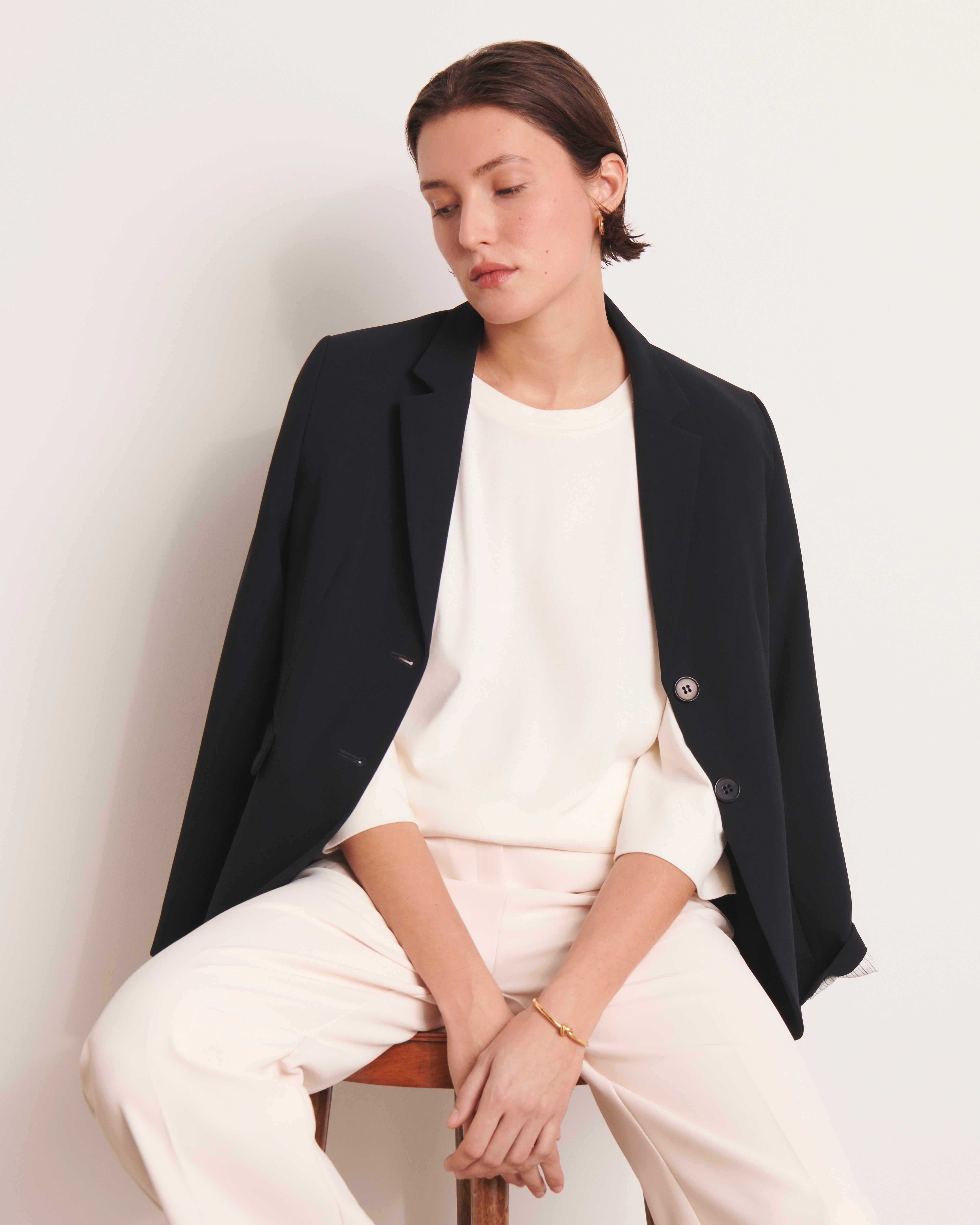 Pantalon droit et large PIAMBRE-L/13130/003