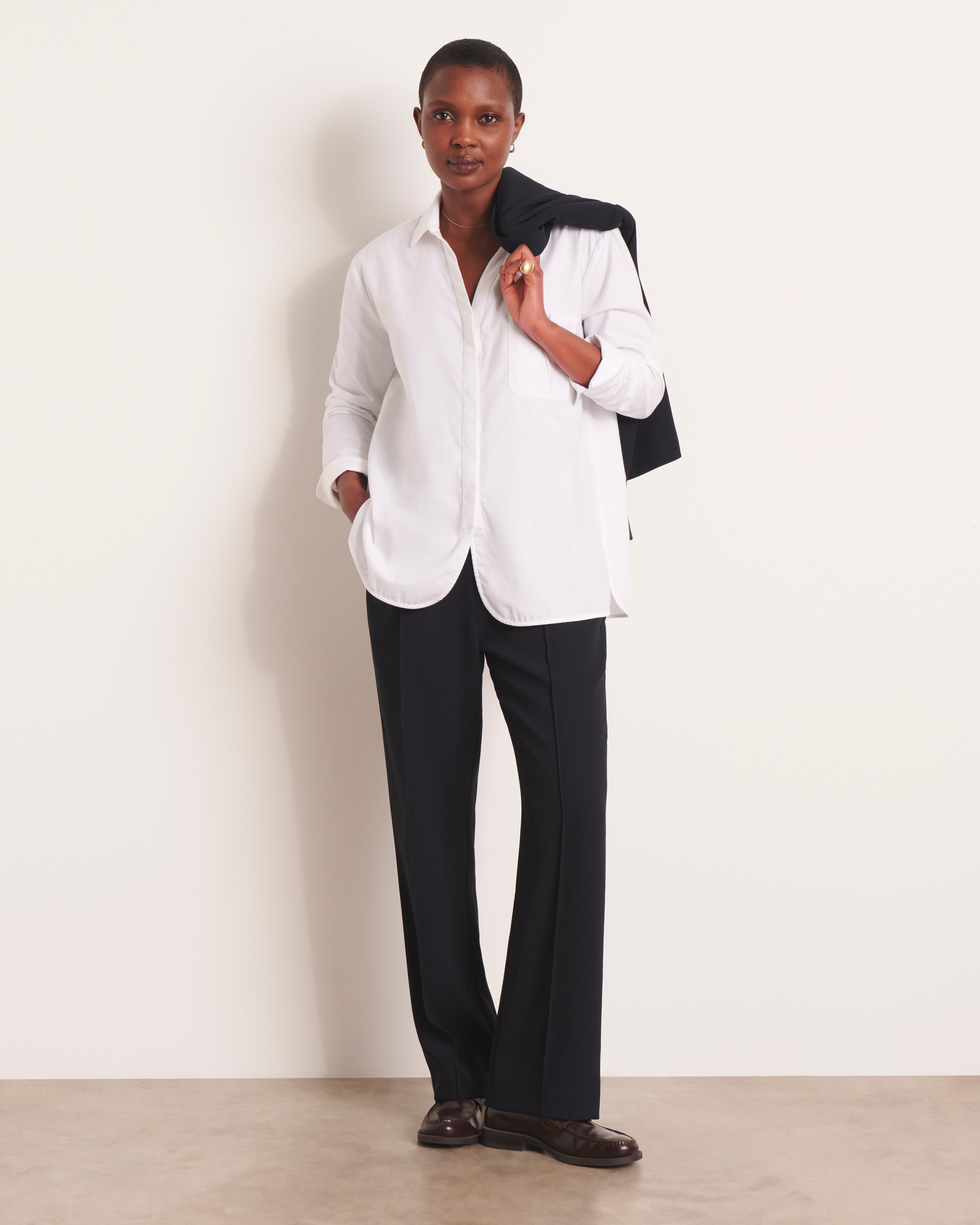 Pantalon fluide PIQUORSET/13061/317