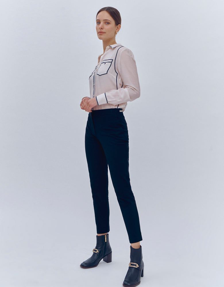 Pantalon à rayures PLURIEL/86046/670