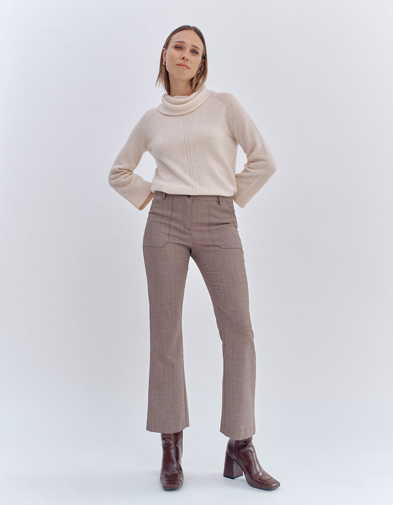 Flared trousers POULINE/86113/540