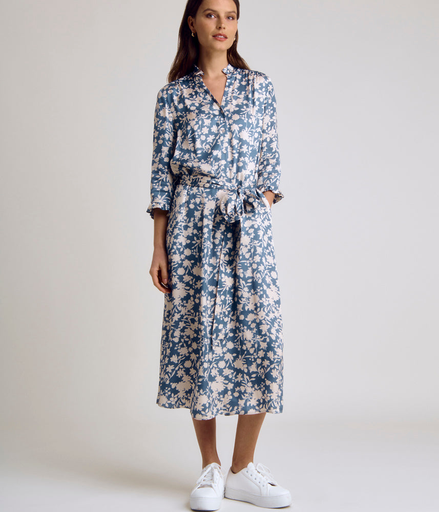 Printed midi dress REMINGTON87/87308/636