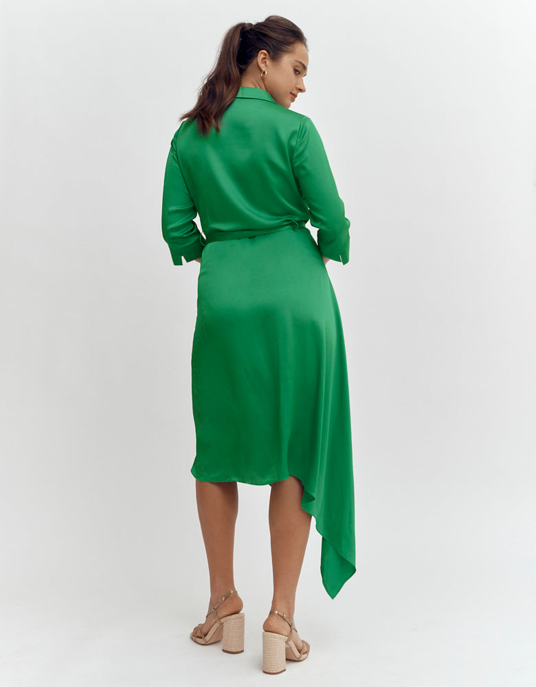 Robe midi asym trique RENATA U 87279 198