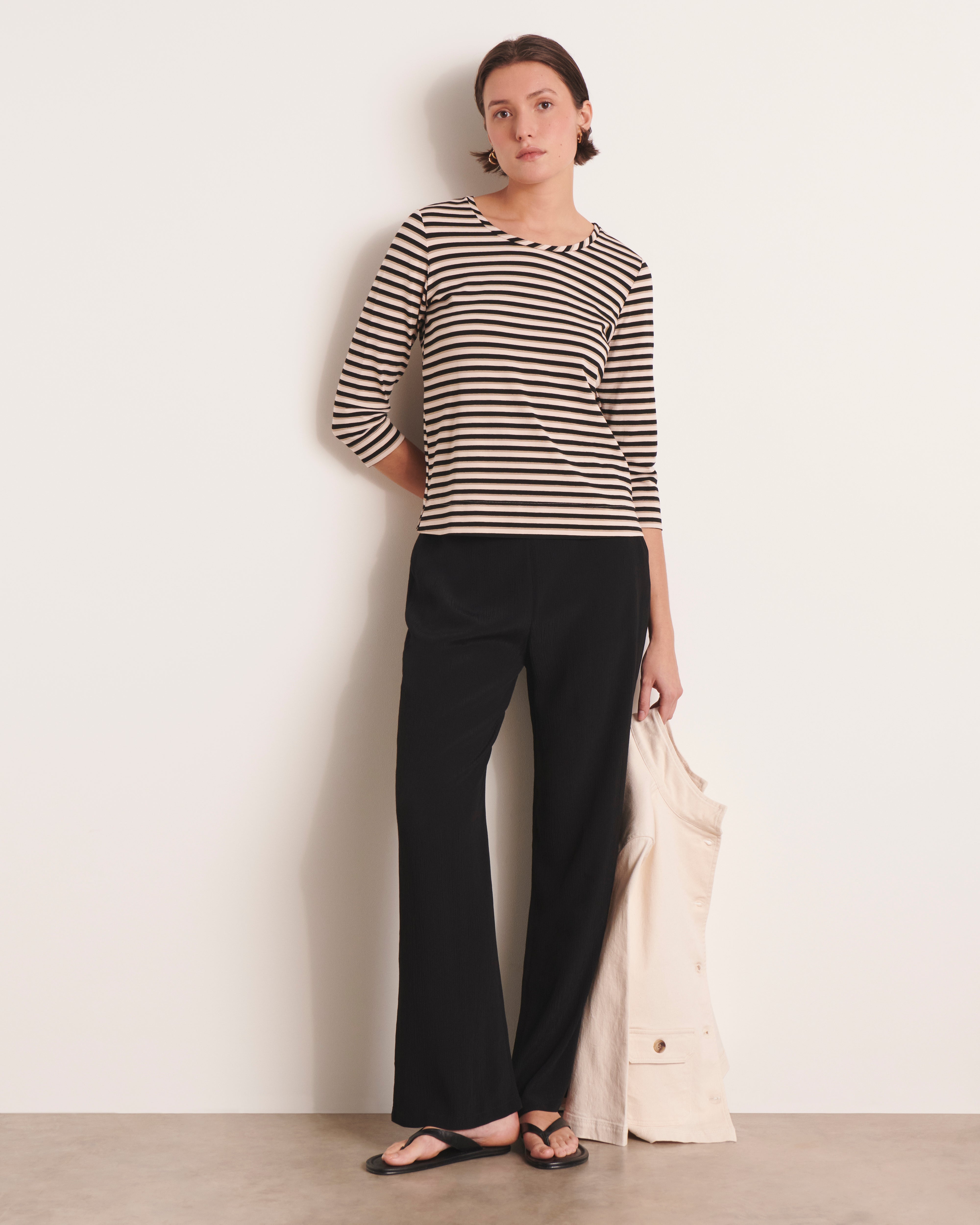 Tee-shirt marinière TIRAMISU/13116/670