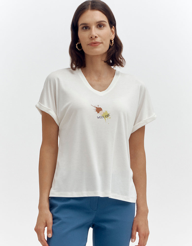 Tee-shirt à motif TISPLASH/87194/001