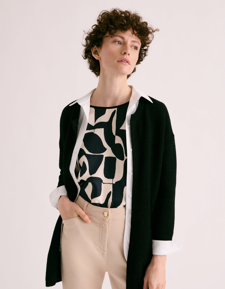 Veste courte maille irisée VAUBAN-W/88184/921