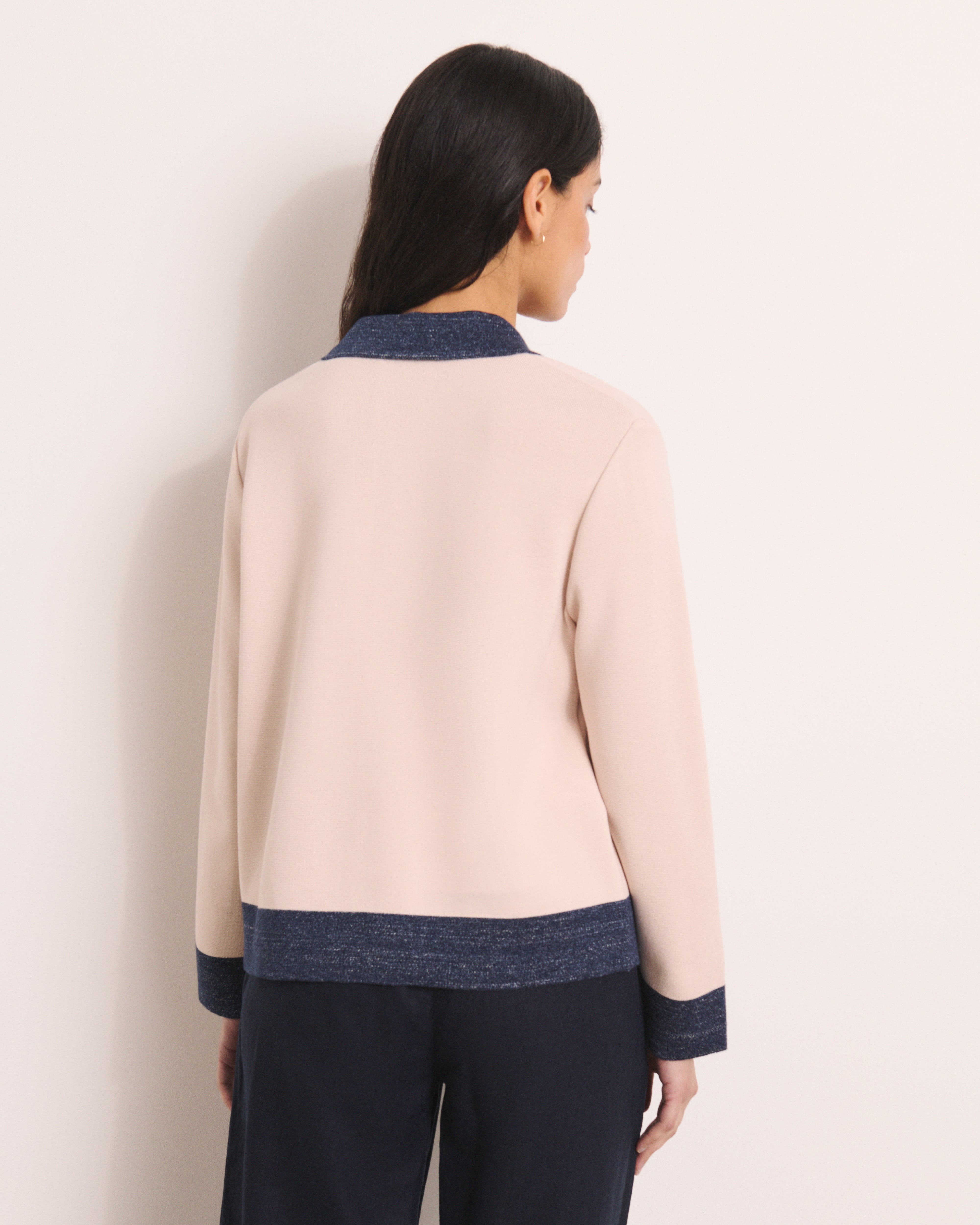 Veste en maille milano stretch VIVIENNE13-BI/13001/781