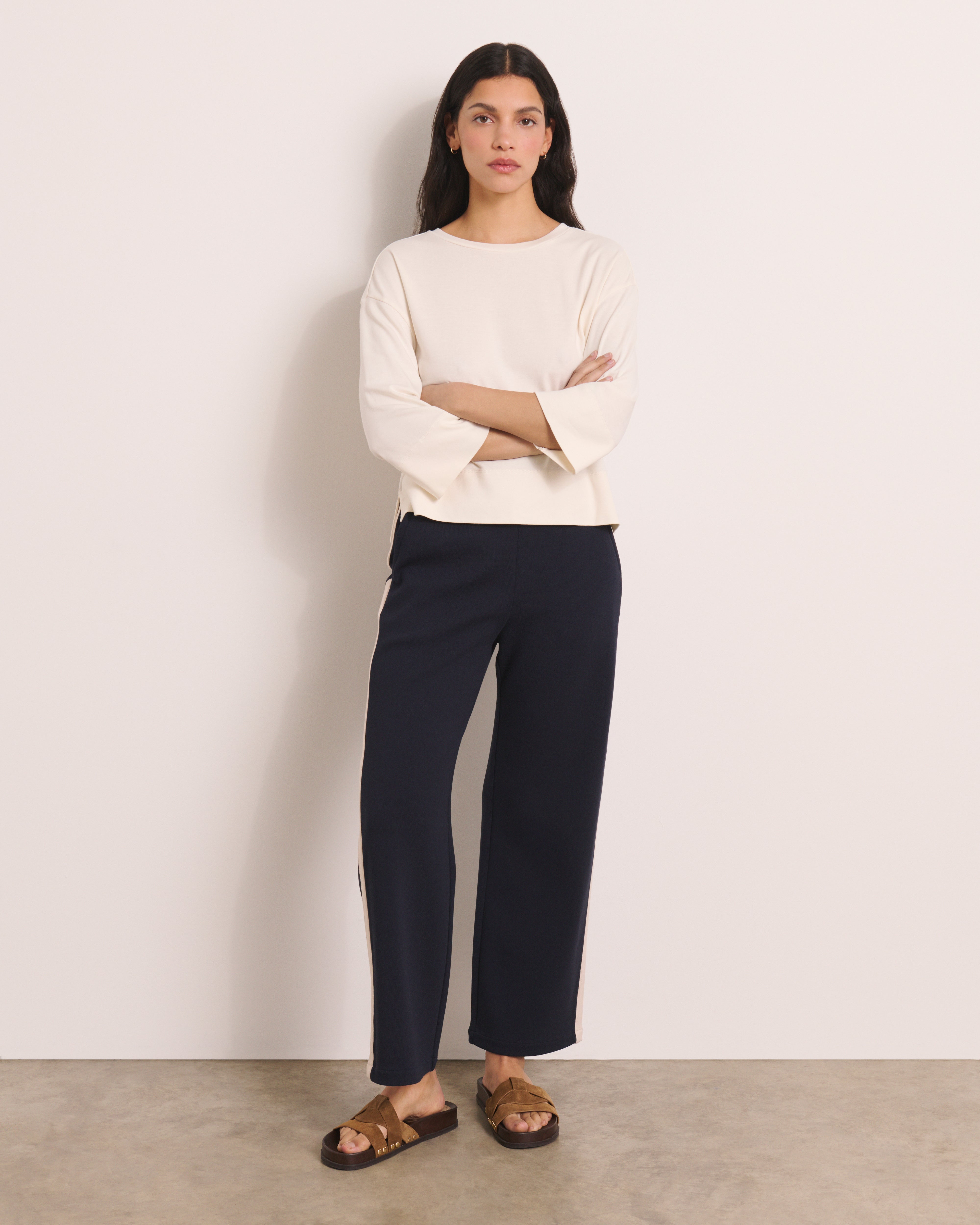 Pantalon en maille milano stretch YACHT13/13139/313