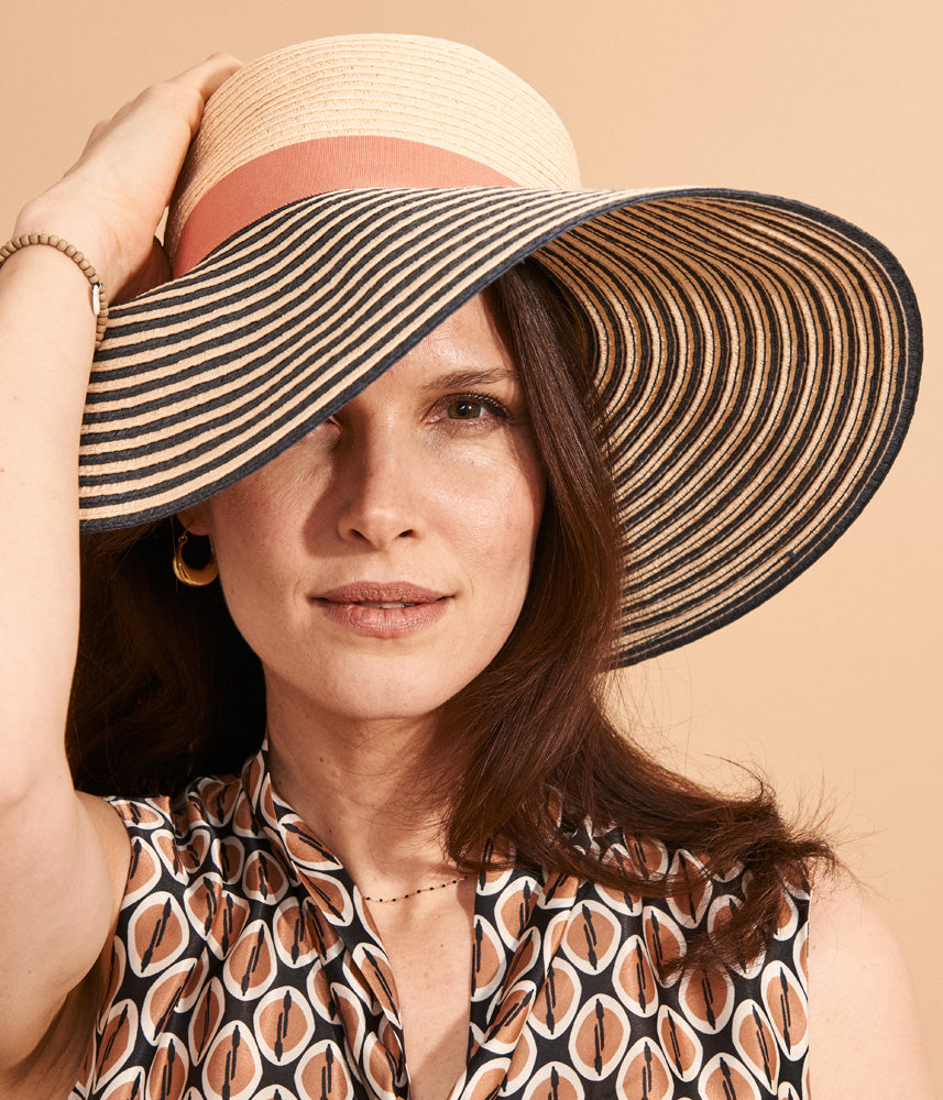 Braided paper hat FANNY77/77253/635