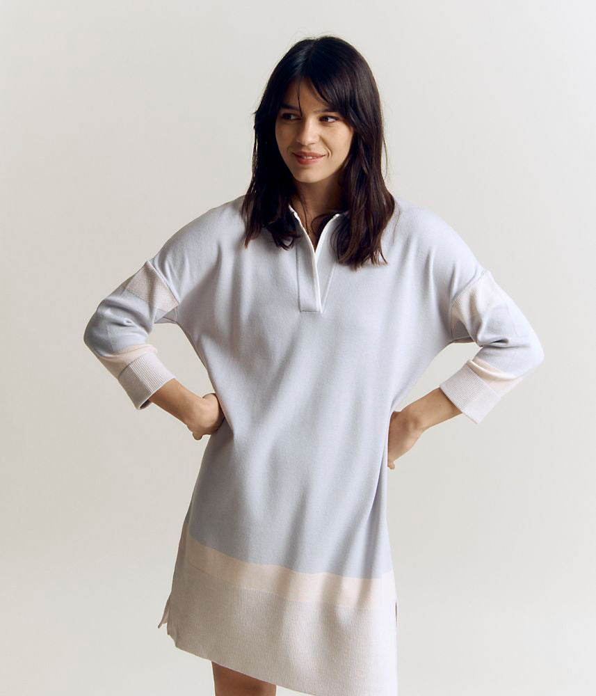 Robe côtes placées OXYGENE/83035/911