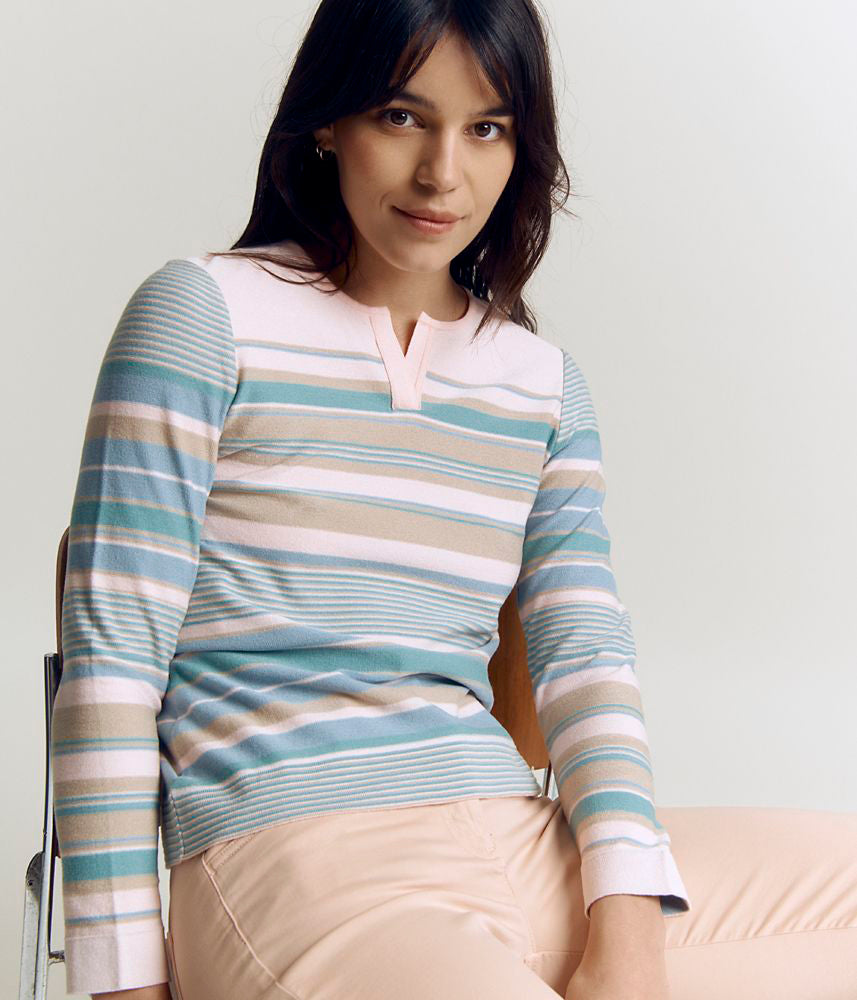 Striped knit sweater ARTISTE83/83249/901