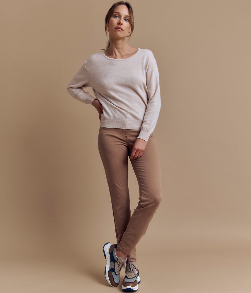 Pantalon en coton PIEMON-BIS/84152/024
