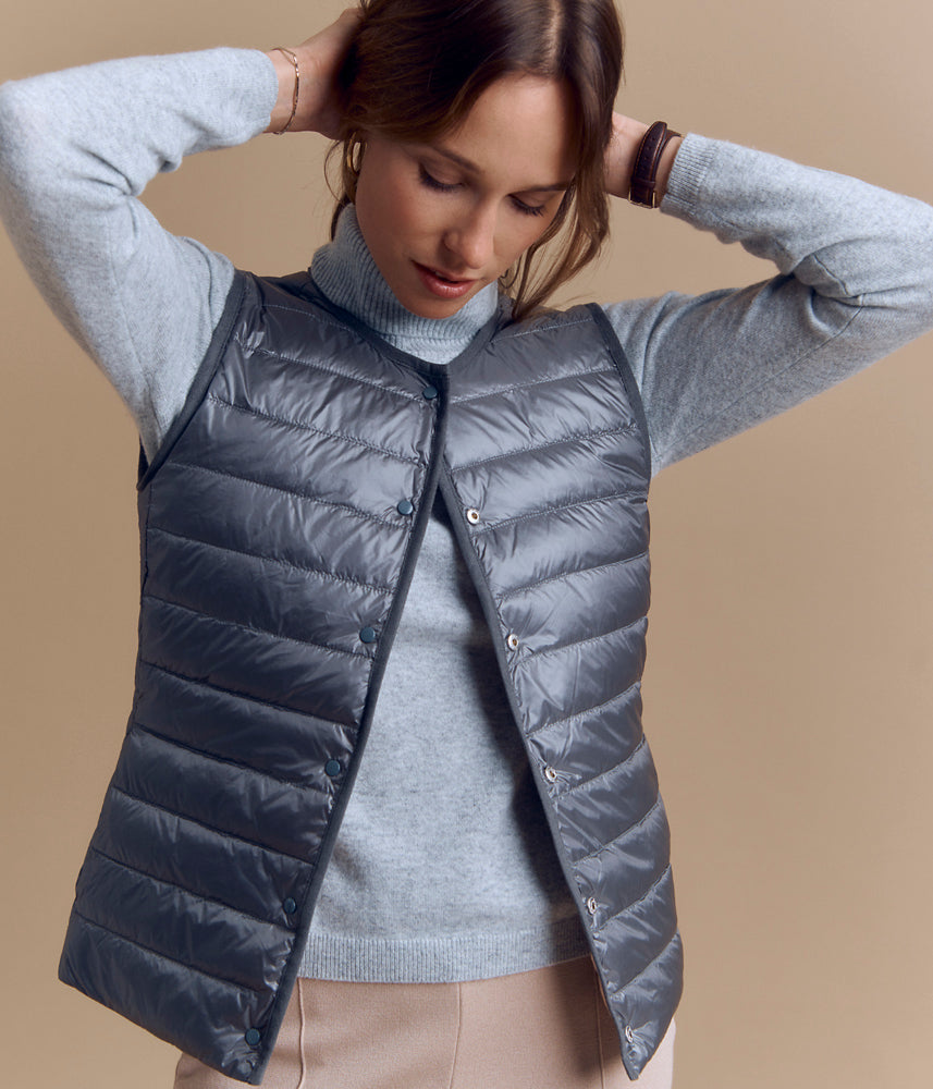 Sleeveless down jacket MILIA/84158/531