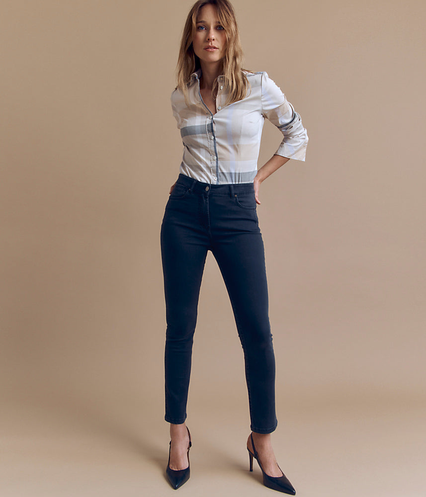 Stretch cotton jeans PANJEAN-NOIR/84226/500