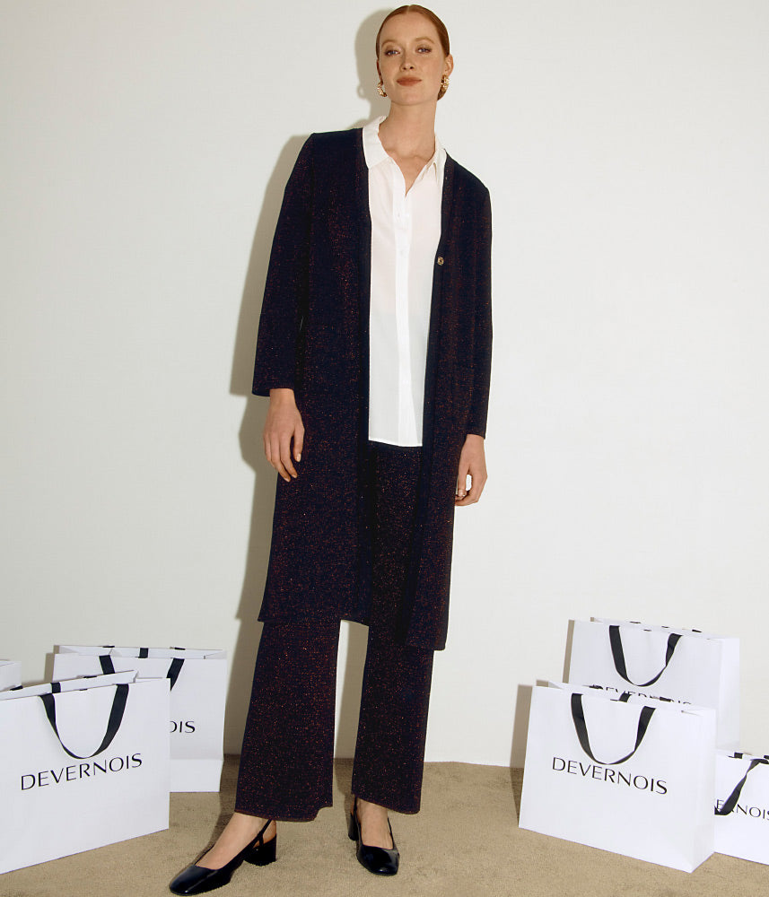 Merino wool knit coat NEVERLUX-NOEL/84311/921