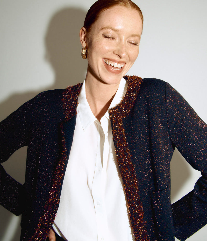 Chaqueta de lana merino VINYL/84312/921