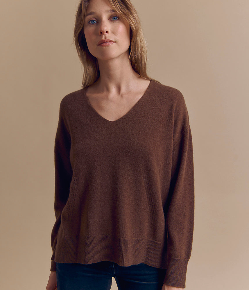 Jersey de punto de cachemira ALILOETTE/84103/048