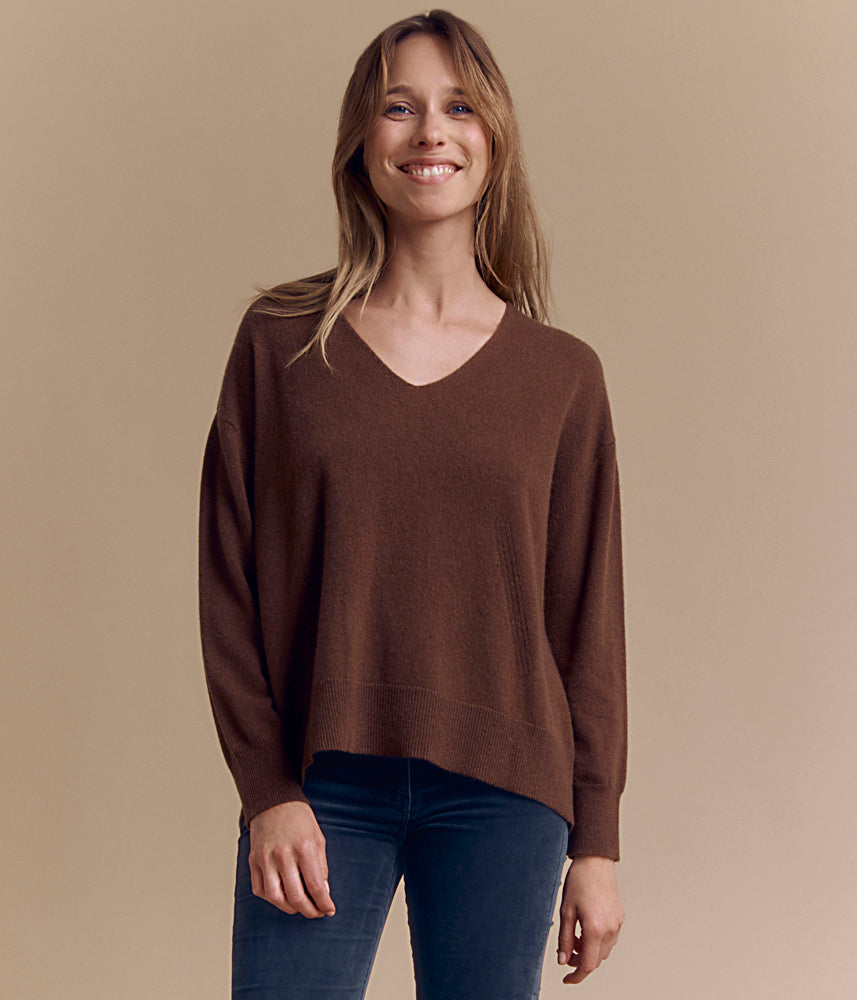 Jersey de punto de cachemira ALILOETTE/84103/048