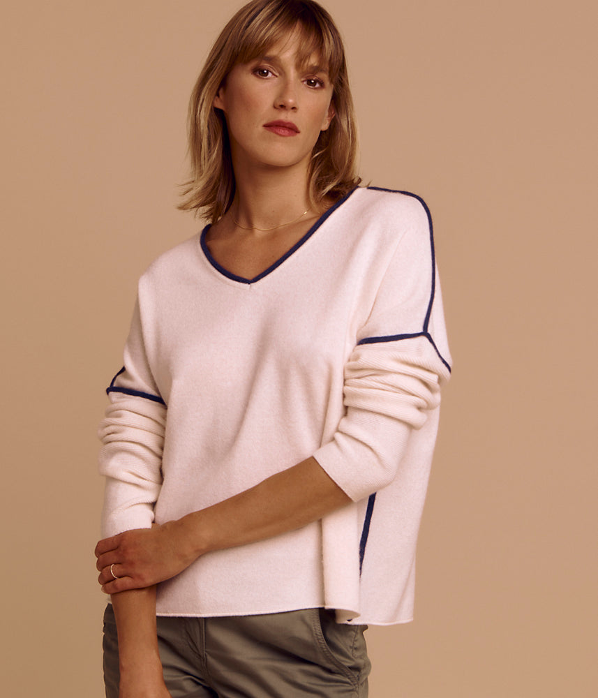Cashmere knit sweater ALILOINE/85116/761