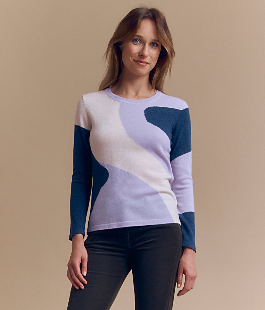 Knitted wool and cashmere sweater ALIVAGUE/84096/891