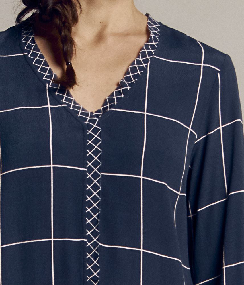 Blouse à carreaux CINDYLI/81289/636