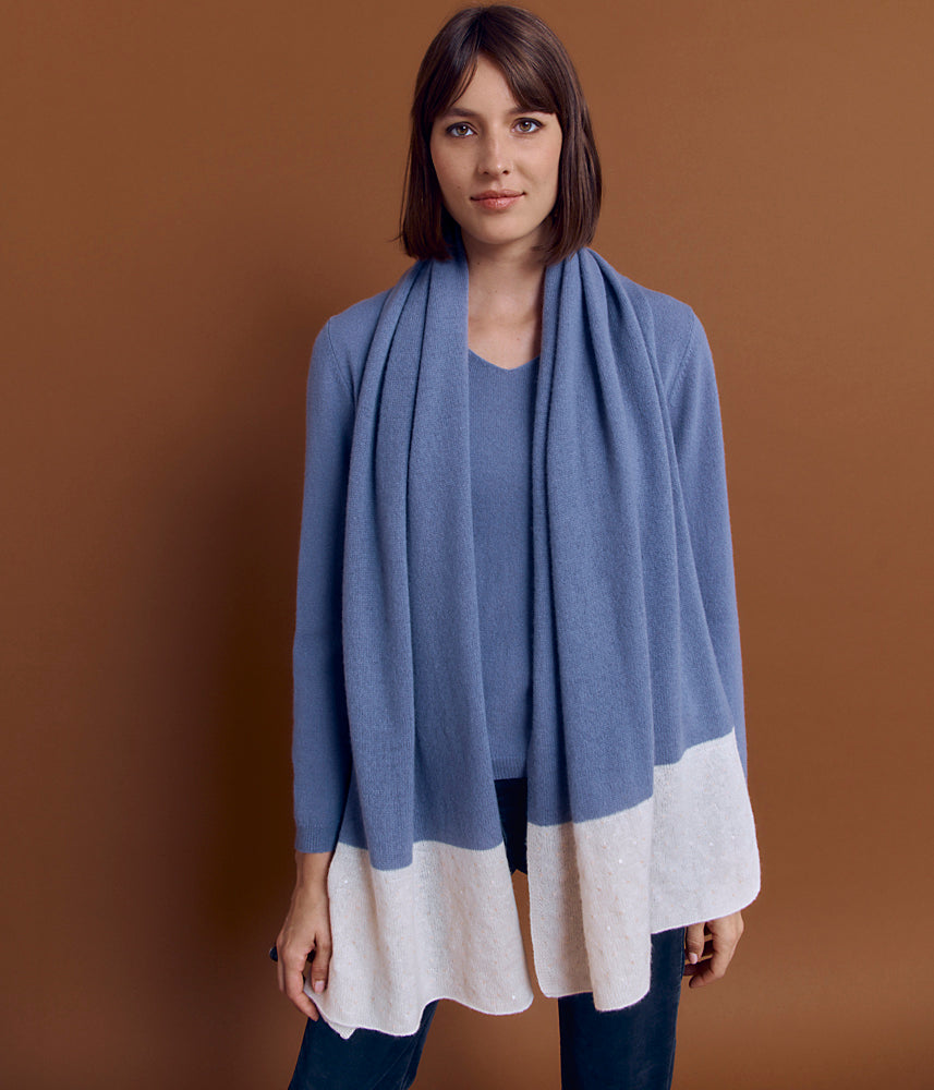 Cashmere scarf EMELINETTE/84107/891