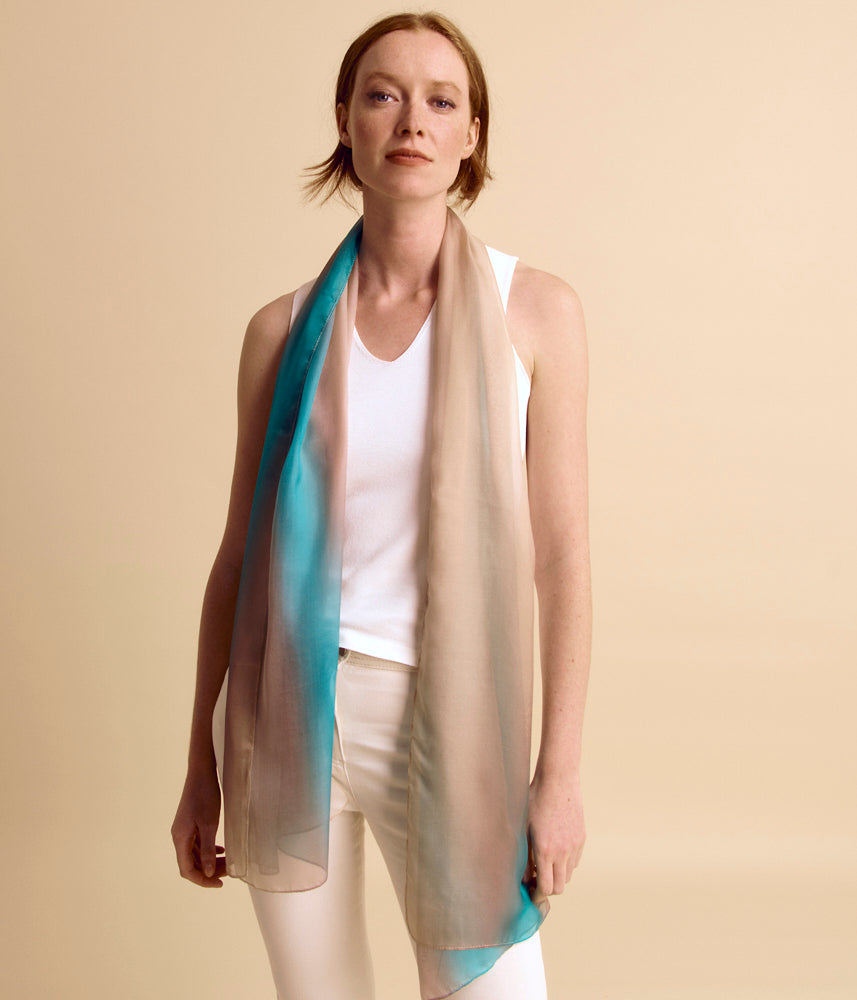 Shaded striped stole EVASION/85325/531