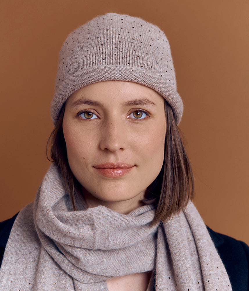 Gorro de lana y cashmere FANCY/84279/013