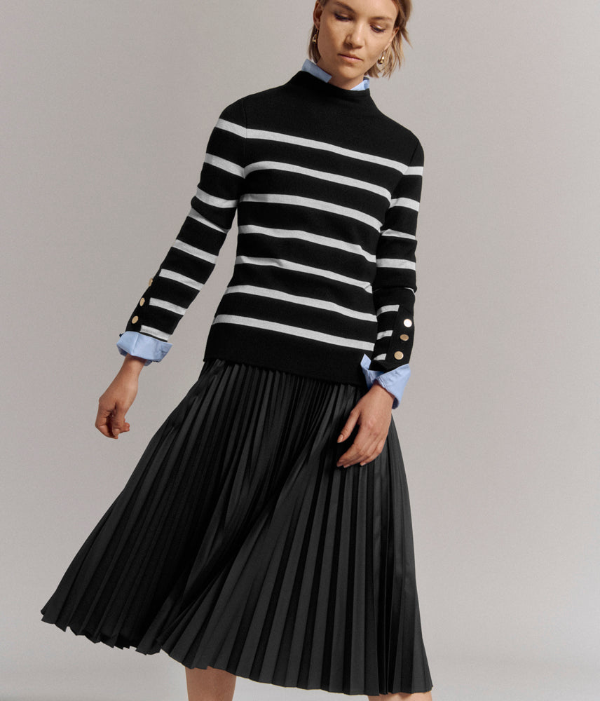 Skirt "pleated sun" JUPLIS/78075/317