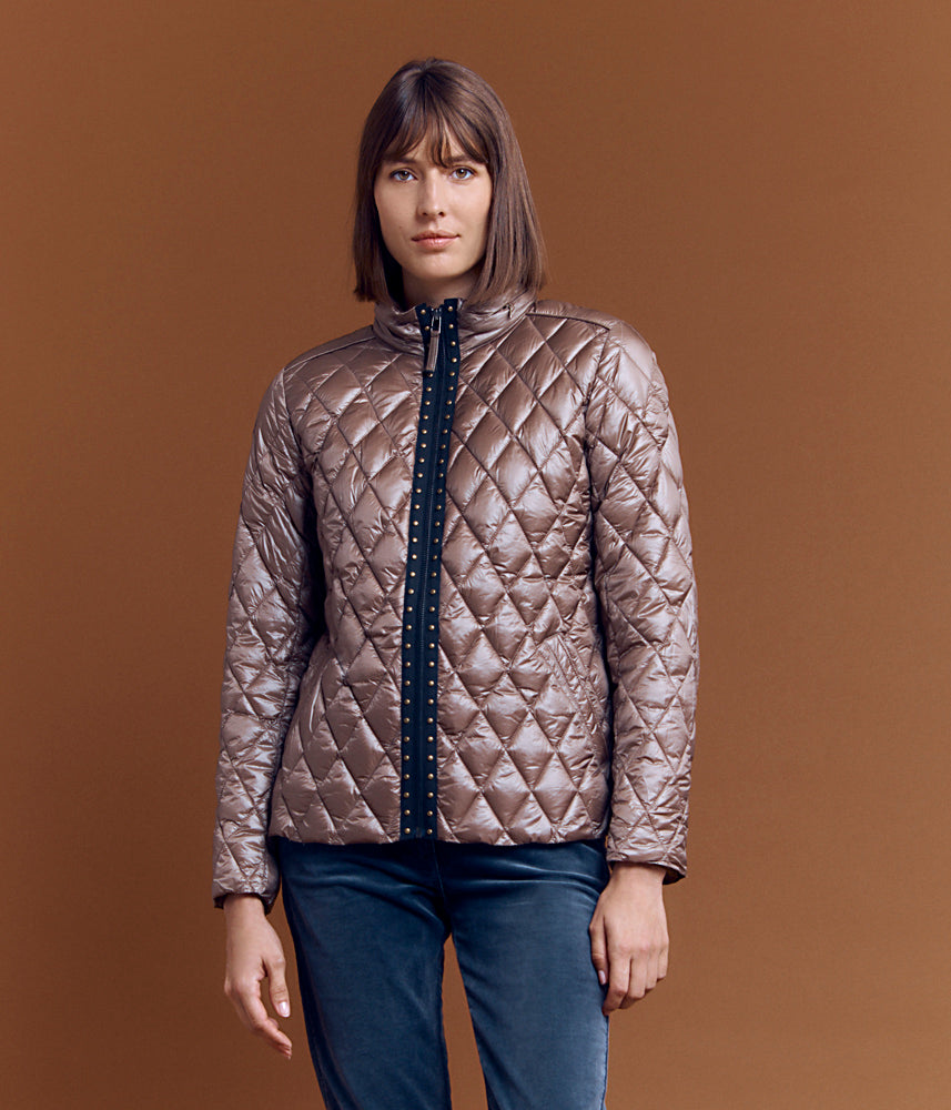 Short down jacket MACADAMIA/84155/013
