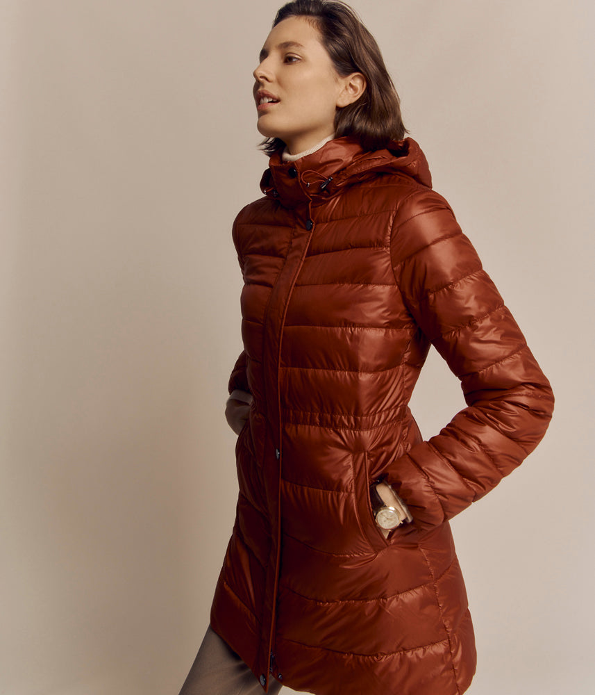 Down jacket 3/4 MACAO-L/82018/079
