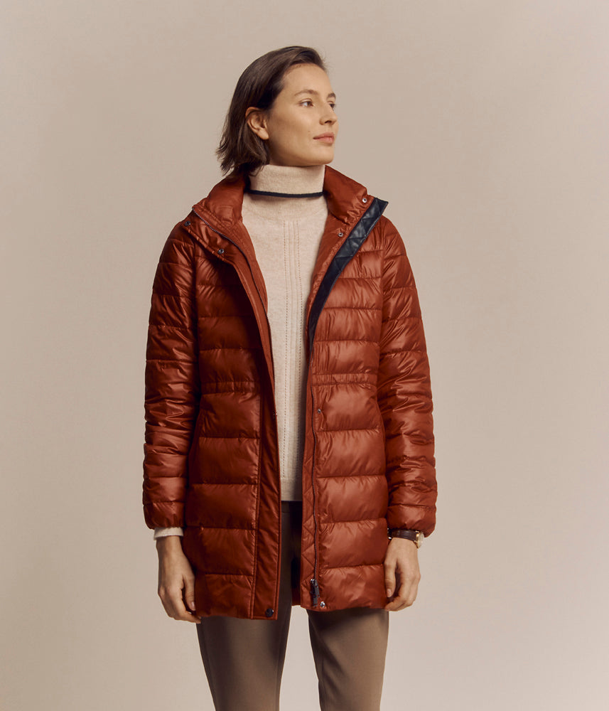 Down jacket 3/4 MACAO-L/82018/079