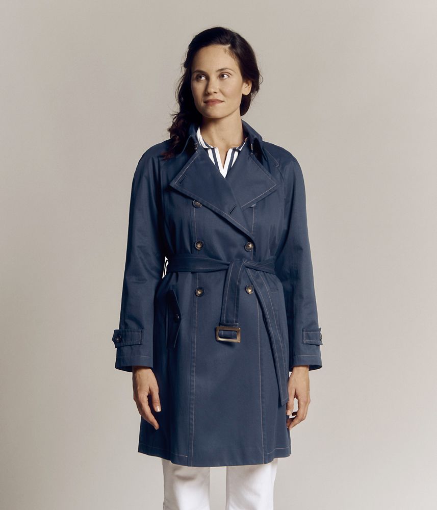 Trench coat with large collar MATHIEU/77287/317