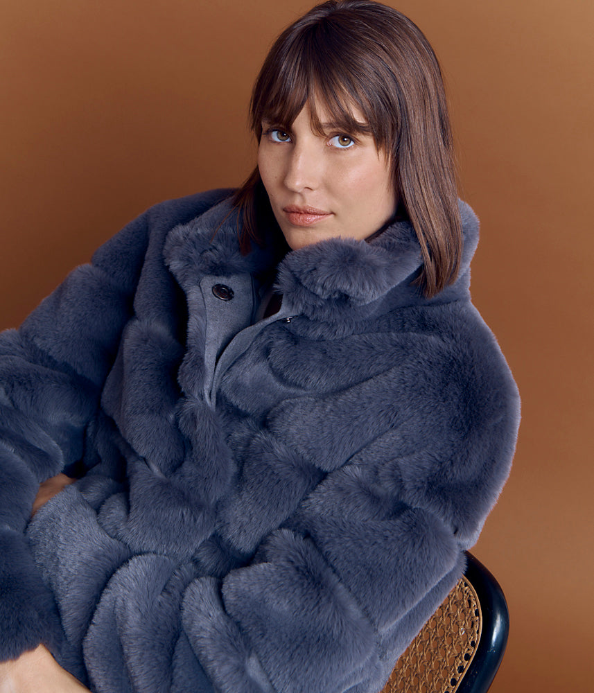 Discover our collection of faux furs for women – Devernois