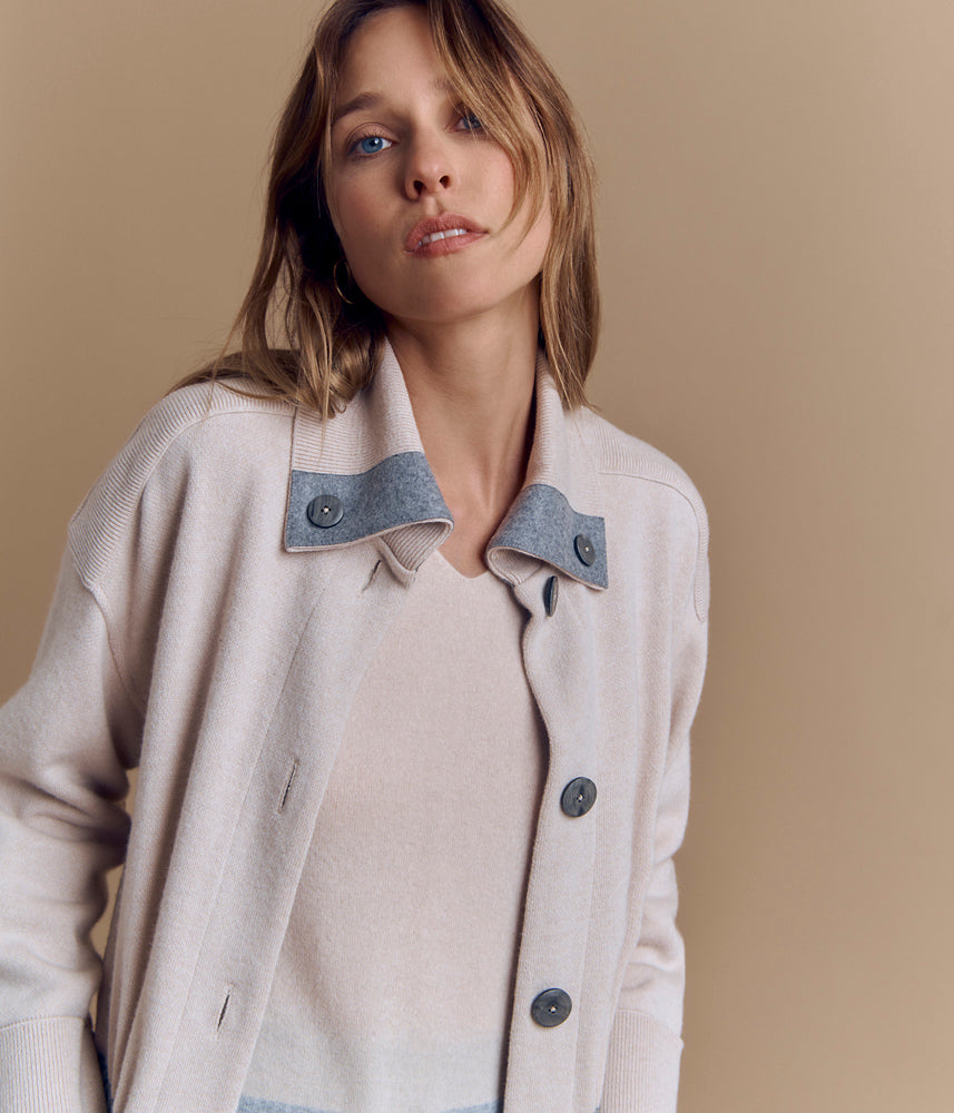 Merino wool and cashmere coat NAKAI/84115/781
