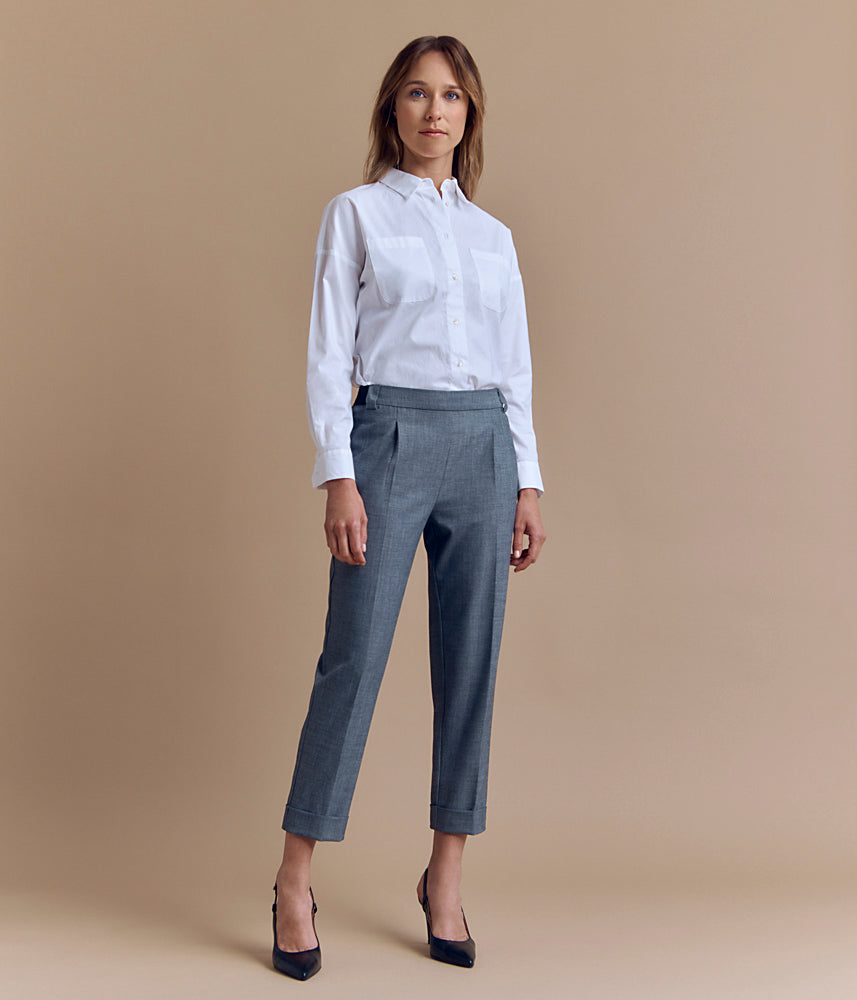 Canvas trousers PIKITOP/84086/441