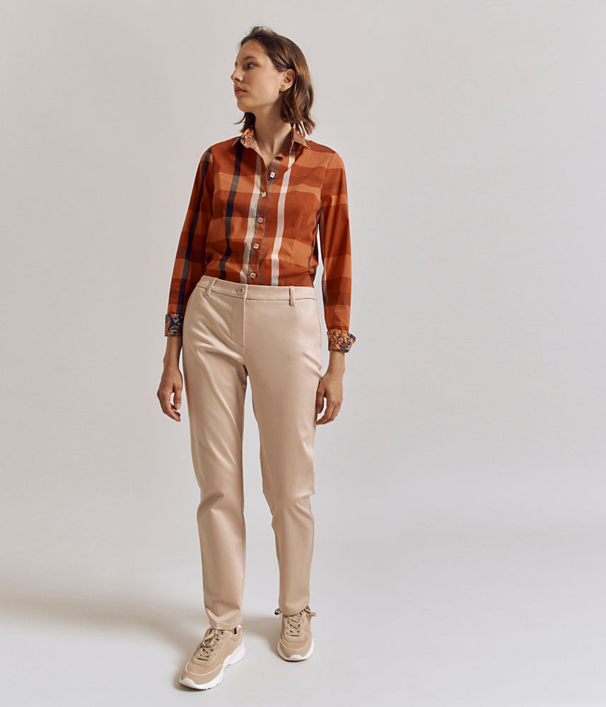 Pantalón chino de algodón POLLUX/82039/014
