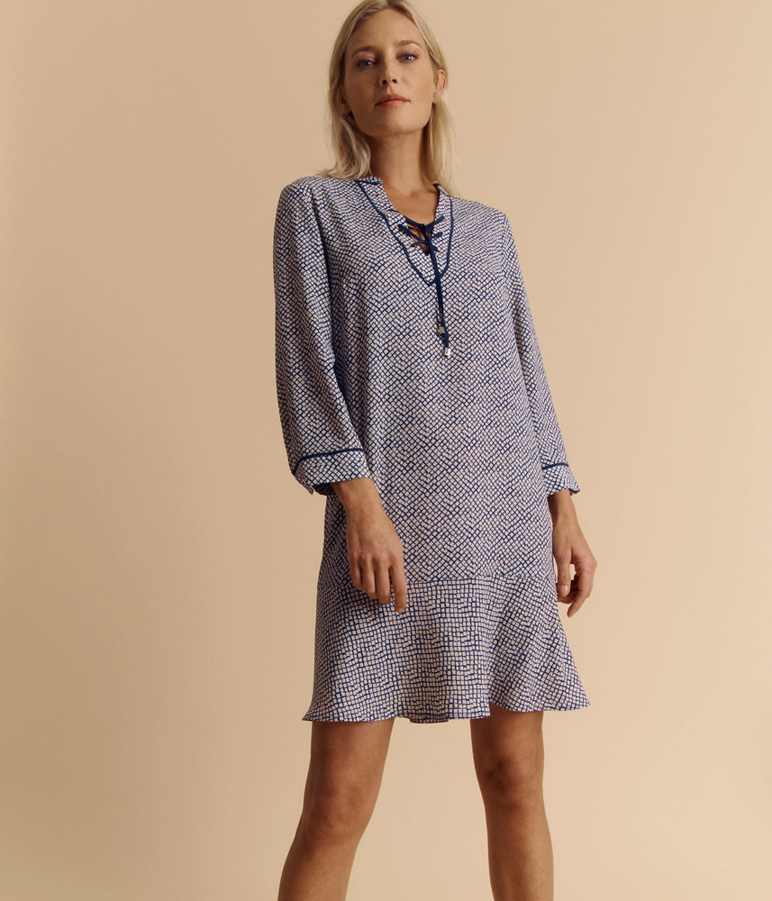 Printed slip dress RINGO/85137/635