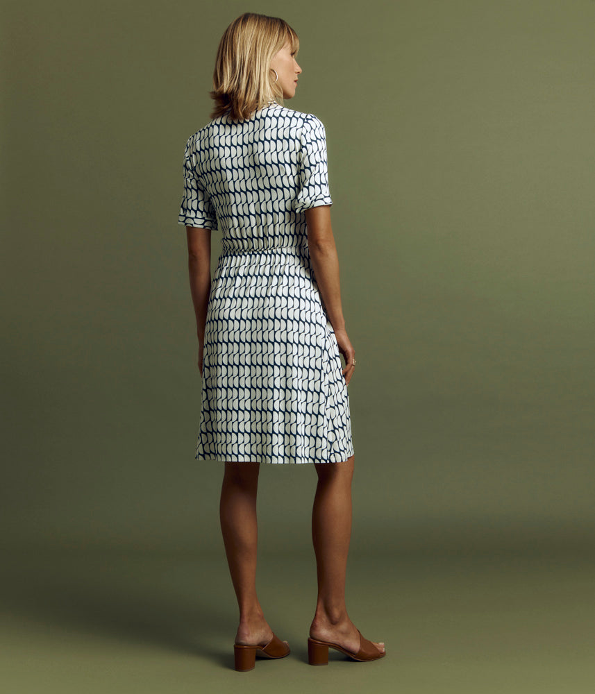 Robe chemisier imprimée ROSELUNE/85046/635